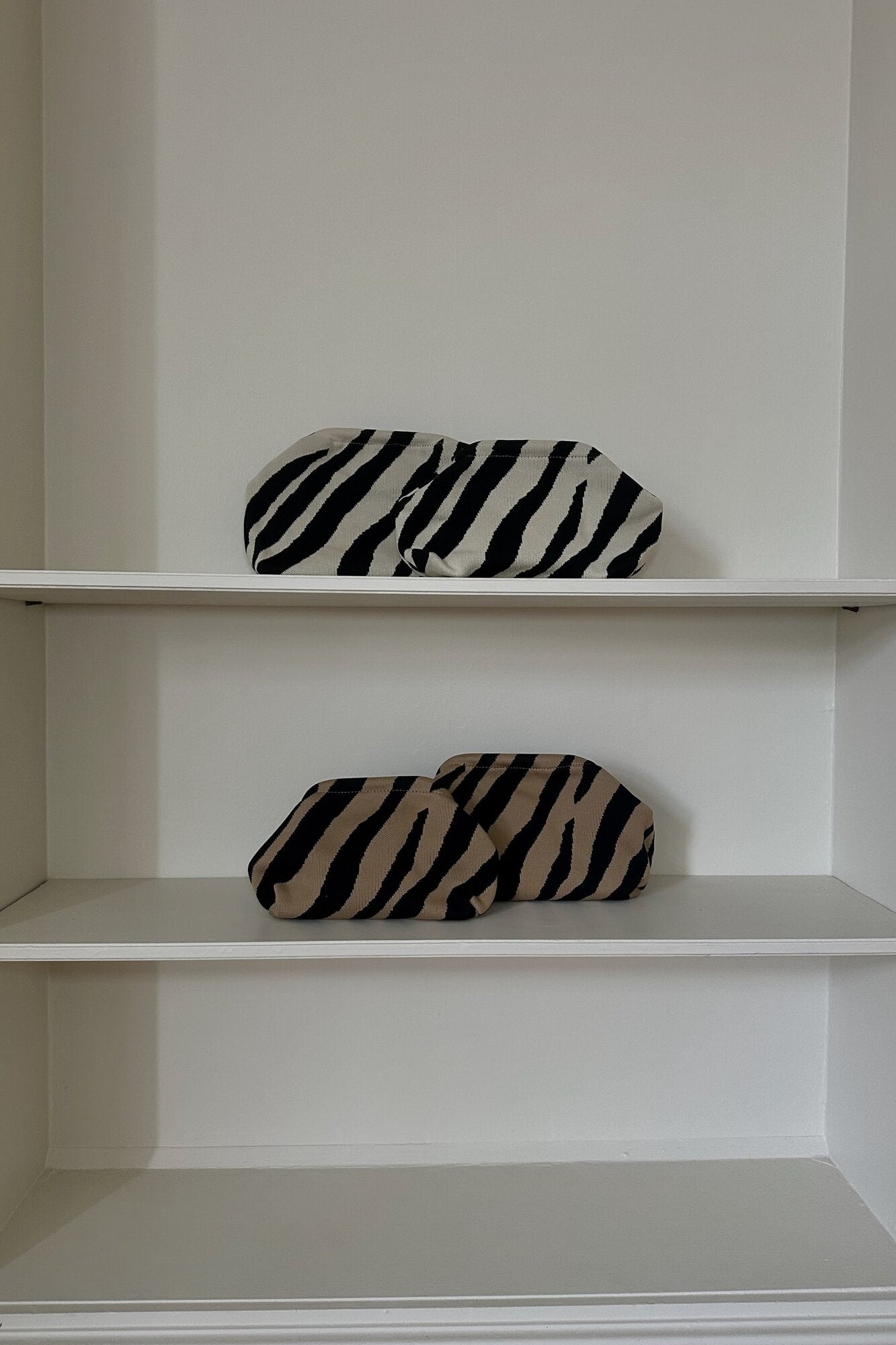 Rosalia Clutch - Zebra